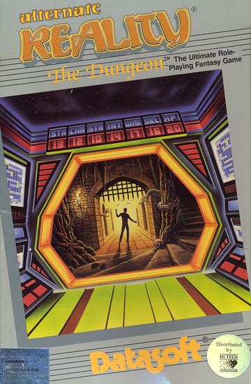 Alternate Reality the Dungeon box art for Commodore 64